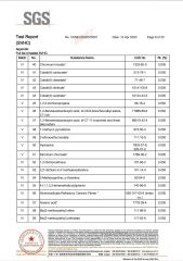 REACH Compliance certificate of CB (XIAMEN) INDUSTRIAL CO., LTD. – certificate photo, supplier certificates section