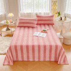New Rabbit Fur Fleece Faux Fur Warm Bedsheets for Winter Bedding Set - Image 5
