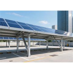 Customized Solar Panel Mounting Brackets Garages Carport Solar Mounting Structure for Car Parking - Image 1