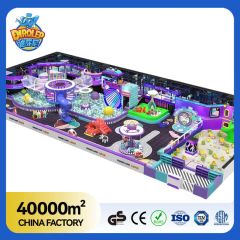 Wholesale Kids Amusement Park Equipment for Children Indoor Playground Soft Play Structures Climbing Wall and Balls Machine - Image 3