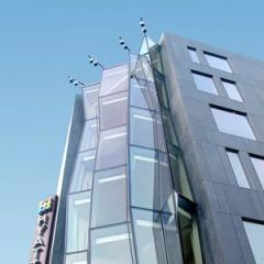 Heat Insulated Tempered Glass Curtain Wall Color Customized Thickness 1mm~3mm HS Code 7610900000 Usage Exterior Wall Trademark CAS Facade - Image 5