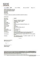 Certificates certificate from Shengzhou Deli Plastic Netting Co., Ltd.