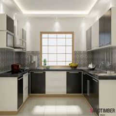 Modern U-Shaped Modular Kitchen Stability High Design Elegant Finish Impeccable Kitchen Shape U Shape cost best in the - Image 1