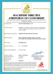 CE Certificate certificate from Jiaozuo Taoding Trading Co., Ltd