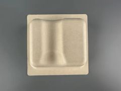 Custom Wet-Pressed Pulp Molded Trays Packaging Inserts - Image 2