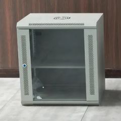 Small Network Mobile Server Rack White Wall Mount Server Cabinet - Image 3