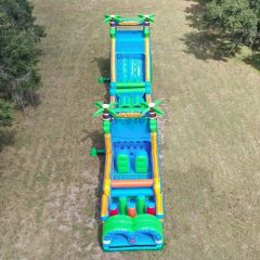 High Quality Inflatable Obstacle Course Bounce House for Outdoor Events Customizable - Image 2