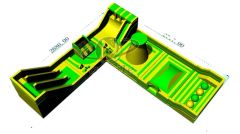 Inflatable Obstacle Course for Indoor Outdoor Playground - Image 4