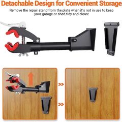 Bicycle Parking Rack Wall Bicycle Wall Mounted Hanger Hook Weight 350g Color Black Origin China Condition New Usage - Image 1