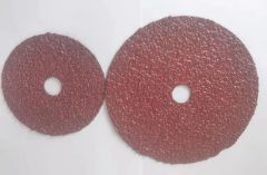 P16 Extra Coarse Fiber Sanding Disc-Powerful Grinding Sandpaper 125mm 180mm - Foshan Gangying Abrasives Co., Ltd.