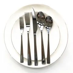Silverware Wedding Cutlery Set with FDA Durable Yes MOQ 200sets Origin China Dishwasher Safe Feature Stocked Trademark Deacory - Image 3
