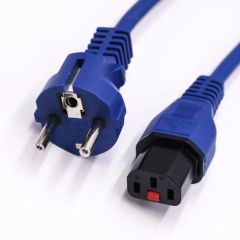 EU-Schuko-VDE-Plug-C13 Lockable 16A Grounding Black IP20 Industrial 200PCS/Bag - Cixi Yuelong Hardware Plastic Co, . Ltd