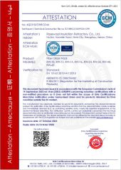 Glass Wool CE certificate from Rosewool Insulation Refractory Co., Ltd.
