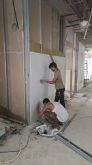 Gypsum Partition Service, 12 mm Thickness 12 mm Material Gypsum Boards Function Soundproofing Wall Type - Image 2