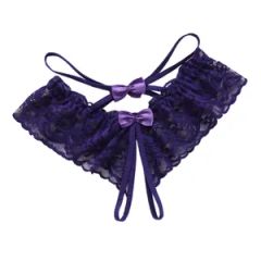 Lingerie Vendors Erotic Lingerie Sexy Hot Transparent G-String Lace Open Crotch Underwear Thong Seamless Sex Underwear Women's Panties - Jiangmen Amxingda Technology Co.,Limited.