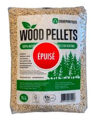 Wood Pellets 15kg Bags, (Din Plus / Wood Pellets A1 For Sale – product photo 2, product detail gallery