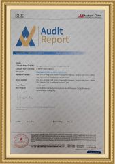 SGS Factory Certificate certificate from Guangdong Dream Fine Daily Chemical Co., Ltd.