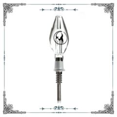 Wholesale 5.5 Inches Length Mini Glass Smoking Accessory Honey Straw Nectar Collector in Stock Factory - HF GLASS PRODUCTS CO., LIMITED