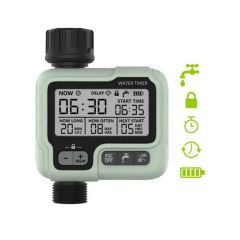 DSQ-HCT-322 AC PRO Garden Water Timer Plastic 1Y 0.05~0.8MPa Origin China Condition New Material Plastic Timer Type AC PRO - Image 3