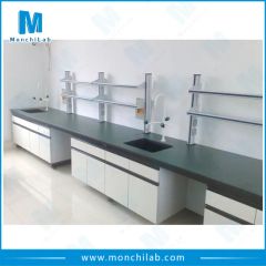 School Chemistry Lab Bench with Reagent Shelf Condition New Model NO. LFLB Guarantee 2 Years Trademark MonchiLab Customized - Image 5