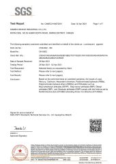 RoHS+Halogen certificate from Xiamen Onhave Industrial Co., Ltd.