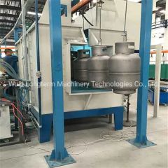 Automatic LPG Gas Cylinders Powder Coating Line, High Performance Powder Coating Spray Booth^ - Image 4