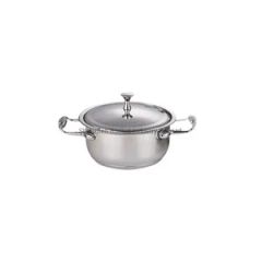 High Quality Steel Lid Stainless Steel Kitchenware Cooking Pot and Pan Set Cookware Set - Image 2