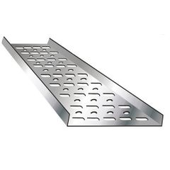 Steel Gi Perforated Cable Trays Quality Fine Thickness 1.6 mm Length  Meters 10 Ft Tensile Strength High Sheet Thickness - Image 1