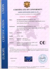 CE CERTIFICATE OF TREADMILL certificate from Shandong Baodelong Fitness Co., Ltd.
