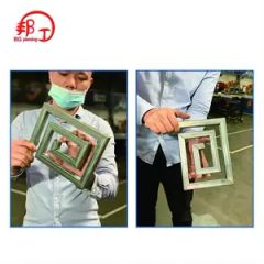 Anti-Theft Net Steel Protective Fence Corner Notching Machine - Image 5