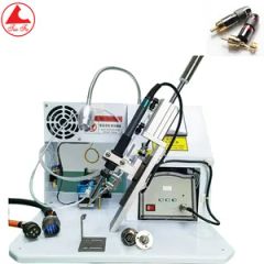 Double Head LED USB Charging Soldering Machine Harness Welding Cable Connector Tool with Fast Heating 110V/220V - Guangdong Tuorong Automation Equipment Co., Ltd.