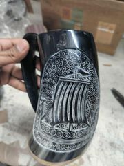 Buffalo Drinking Horn Mugs - Image 4