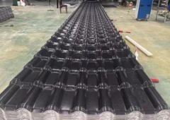 Chinese Top Quality and Low Price Colorful Synthetic ASA Resin Roof Tile Sheet PVC Spanish Roof Tiles for House - Suzhou SuMei New Material Technology Co., Ltd.