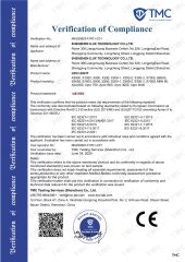 ROHS certificate from Shenzhen Getex Technology Co., Ltd.