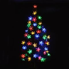 Outdoor Colorful Solar Powered LED String Light for Christmas Tree Decorations Lighting - Image 3