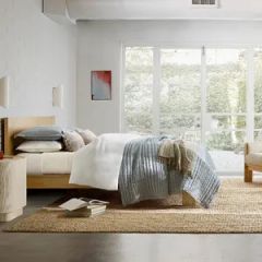 Modern Shabby Chic Reversible Linen Quilts Origin China Age Group Adults HS Code 9404904000 Pattern Solid Color Style Box Stitching - Image 3