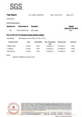 FDA 21 CFR 176.170-CHLOROFORM-SOLUBLE EXTRACTIVE RESIDUES certificate from Green Woods Paper & Stationery Co., Ltd.