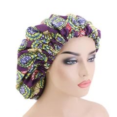 Custom Satin Braid Sleep Bonnet with Elastic Head Tie - Image 4