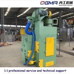 Motorcycle Parts Batch Tumble Belt Steel Shot Blasting Machine - Image 3