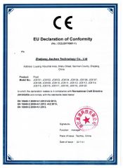 CE -float certificate from Zhejiang Jiachen Technology Co., Ltd.