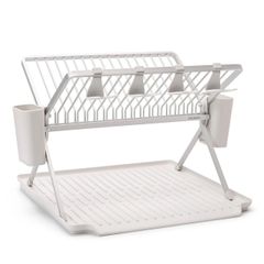 Modern Brabantia Dish Drying Racks For Plates Cups And Glasses With Practical Storage And Easy Kitchen Organization – product photo 4, product detail gallery