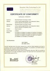 ROHS certificate from Shenzhen Etenda Technology Limited