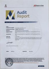 Audit certificate certificate of Jinan Yingjian Auto Parts Co., Ltd. – certificate photo, supplier certificates section