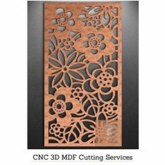 CNC 3D MDF Laser Cutting Service, Radius Cut Service Mode Offline Cutting Shape Radius Cut Service Location Pan India Payment Mode - Image 1