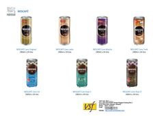 Nescafe Cans Tarik Ready to Drink RTD Instant Coffee 240ml x 24 tins - Image 3