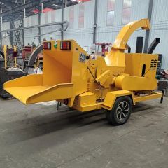 Forestry Machinery Electric Start Wood Chipper Tree Branches Shredder Machine - Image 4