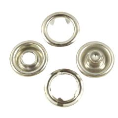 Hot Sale Metal Garment Accessories Prong Ring Snap Button - Image 6
