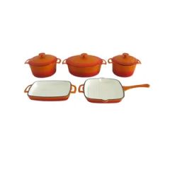 Cookwin Cast Iron 5PCS Enamel Cookware Set China LFGB FDA CE MOQ100 15D - Image 5