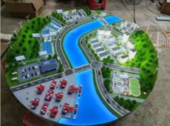 Production Line Sand Table Model New Energy Wind Power Generation Model Making - Image 2