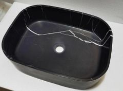 Square Marble Wash Basin Color Black Shape Square Material Marble I Deal In New Only Design Type Designer Is It Customised - Image 2